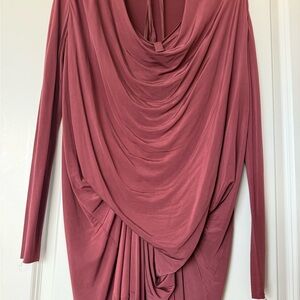Elegant Draped Dress Allsaints